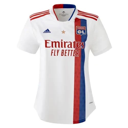 Camiseta Lyon 1ª Kit Mujer 2021 2022